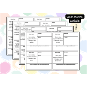 Eşitsizlikler/ Sözel İfadelerden Eşitsizlik Çözümüne