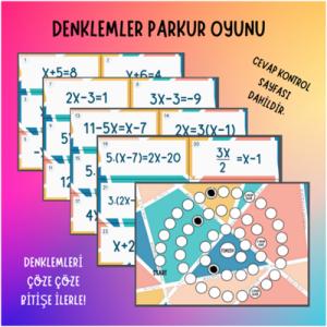 Denklem Çözme Parkur Oyunu