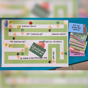 Çarpanlar Ve Katlar Parkur Oyunu